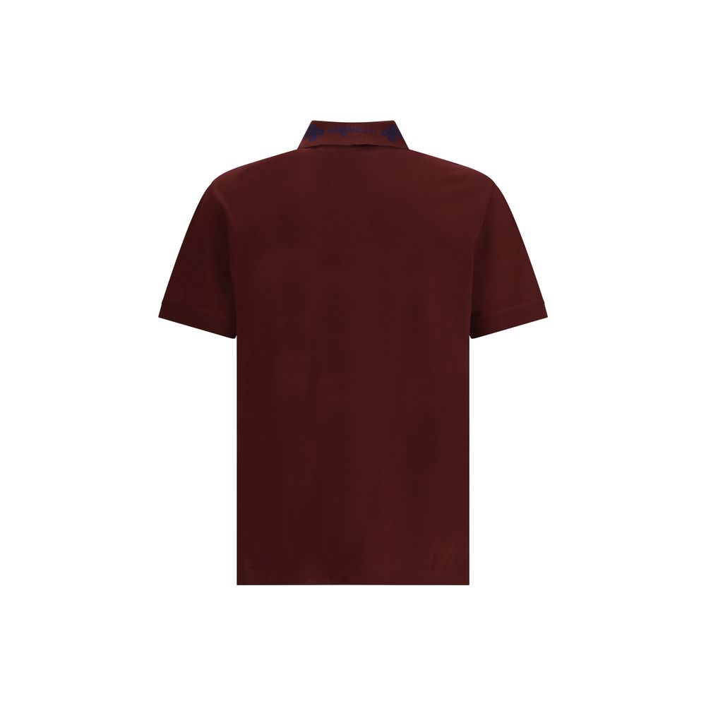 Bordeaux Cotton Polo Shirt