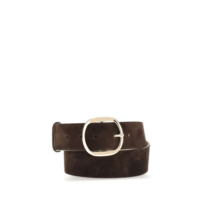 Brown Leather Regular Belt