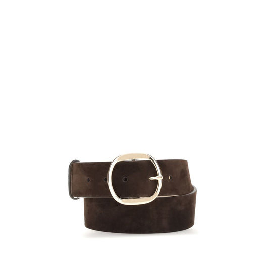 Brown Leather Regular Belt