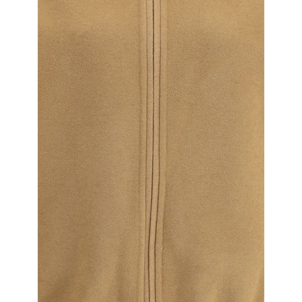 Beige Wool Clothing