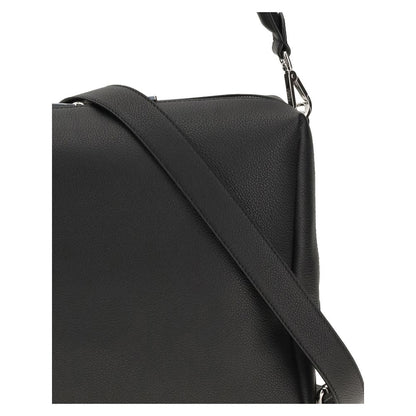 Black Calf Leather Bos Taurus Shoulder Bag