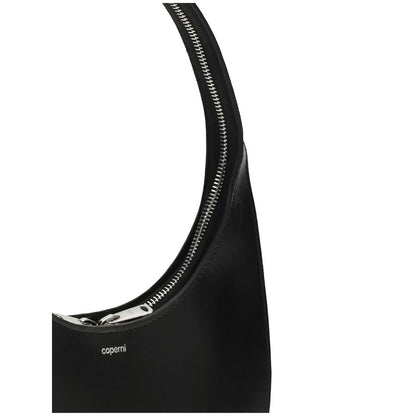 Black Leather Shoulder Bag