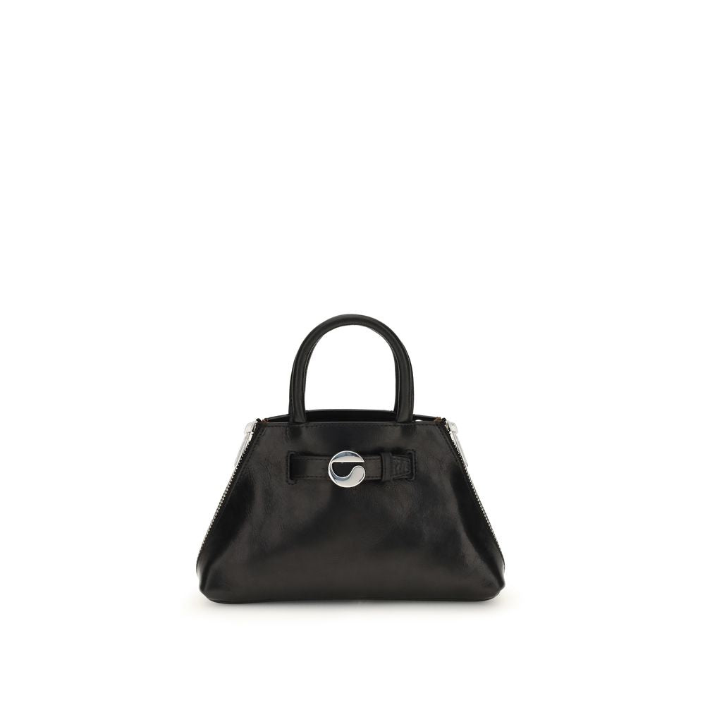 Black Calf Leather Bos Taurus Shoulder Bag