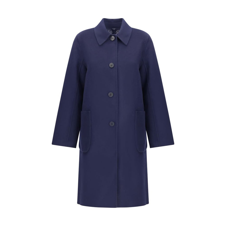 Blue Wool Coat