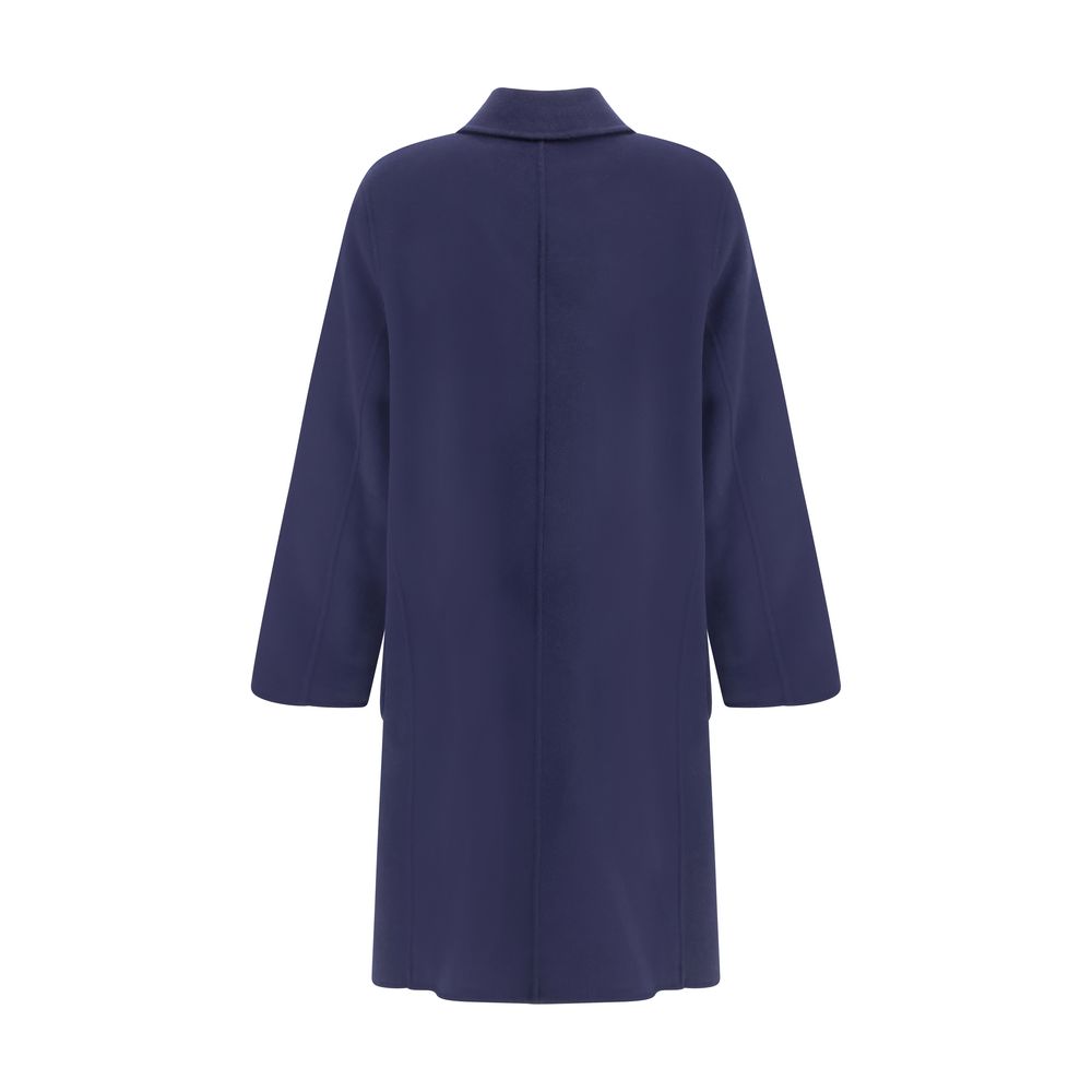 Blue Wool Coat