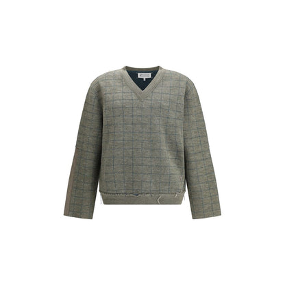 Green Fleece Wool Sweatshirt