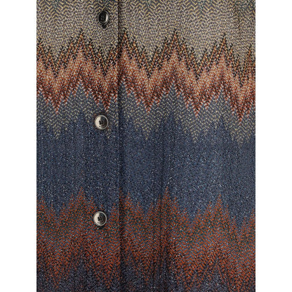 Multicolor Viscose Pattern Shirt