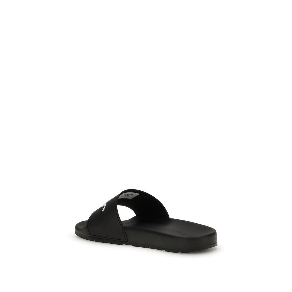 Black Polyethylene Sandals