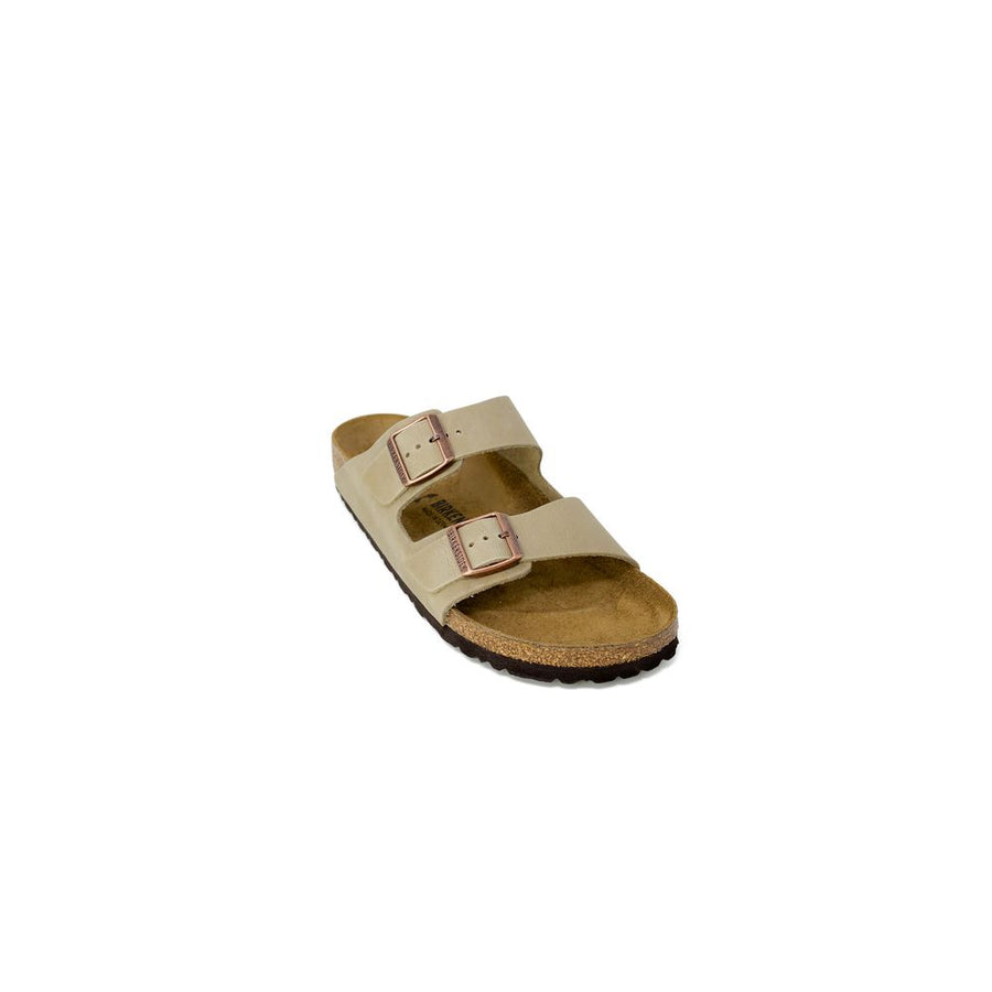 Beige Synthetic Slippers