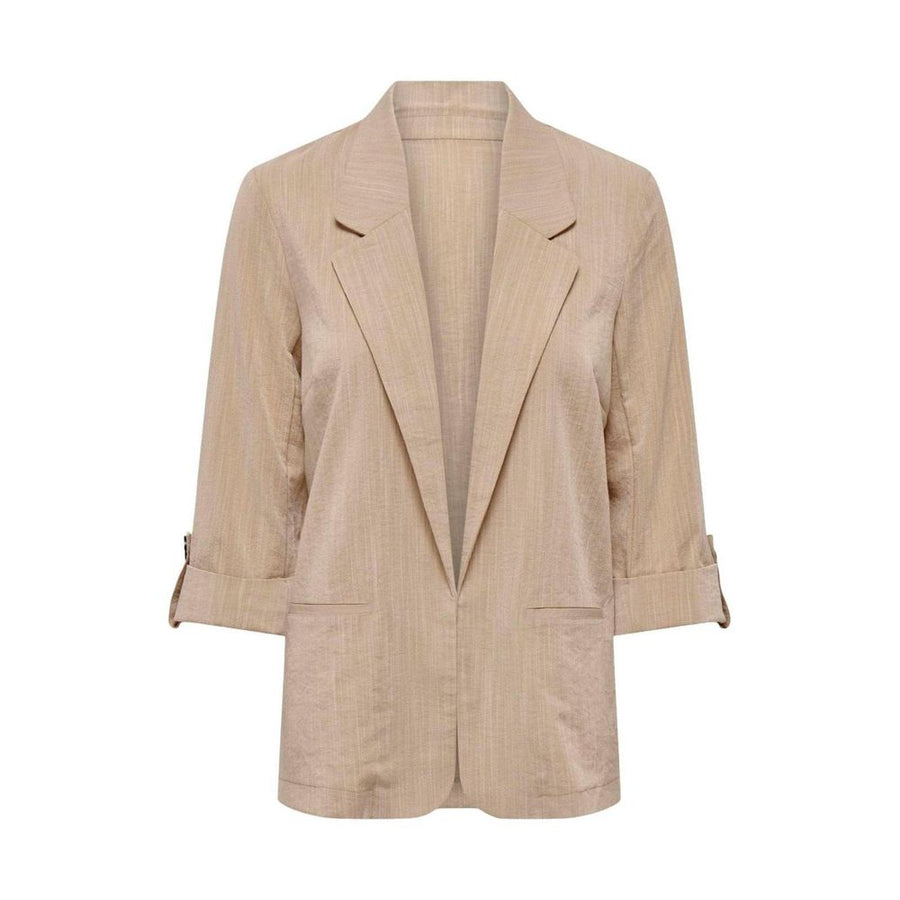 Beige Viscose Blazer