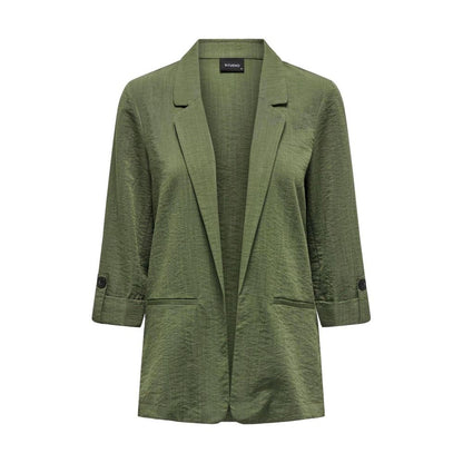 Green Viscose Blazer