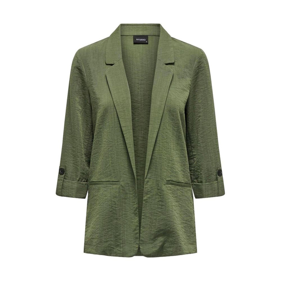 Green Viscose Blazer