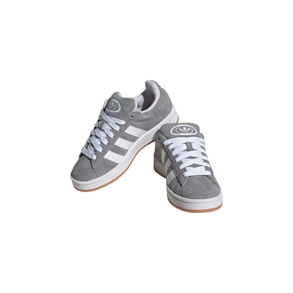 Gray Leather Sneaker