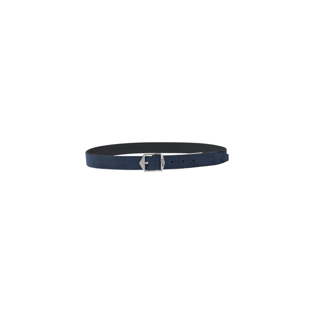 Blue Leather Regular Belt