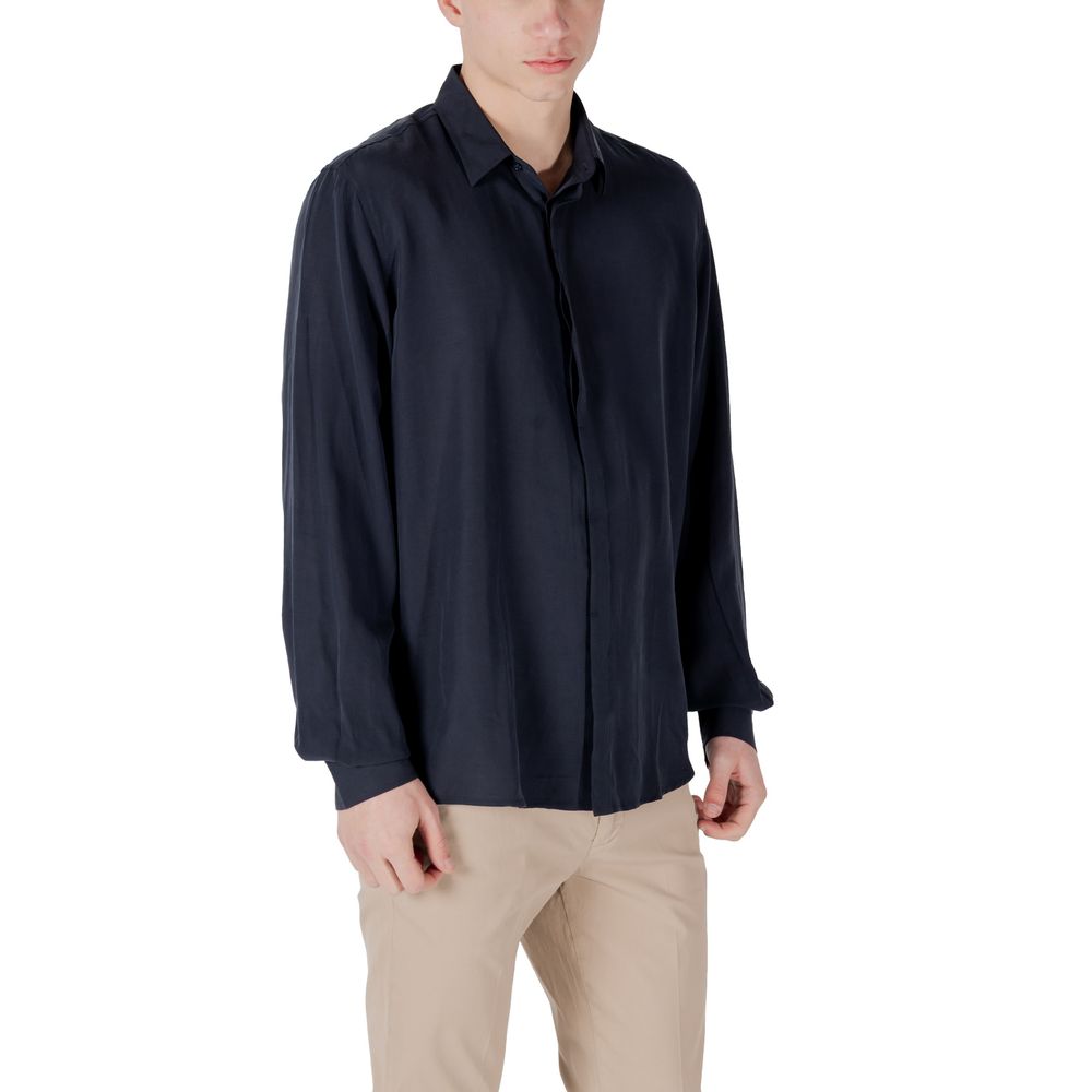 Blue Lyocell Shirt