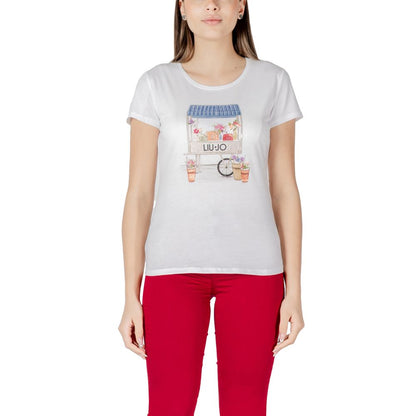 Bicolor Cotton T-Shirt