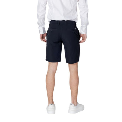 Blue Polyamide Bermuda Shorts