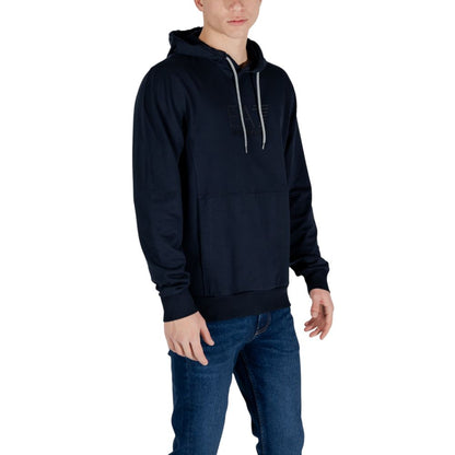 Blue Cotton Hoodie