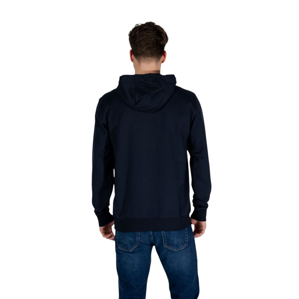 Blue Cotton Hoodie