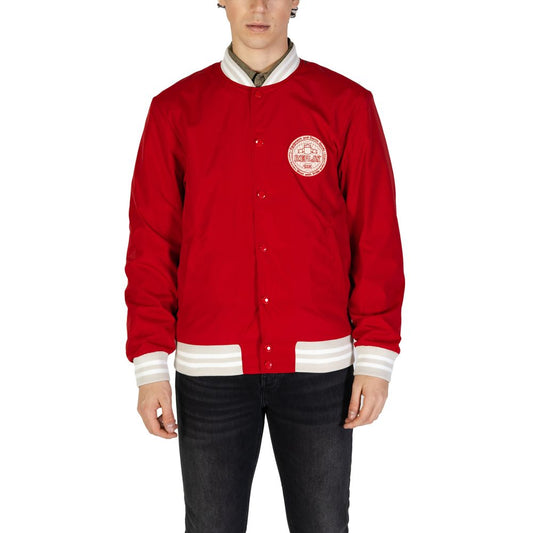 Red Cotton Bomber