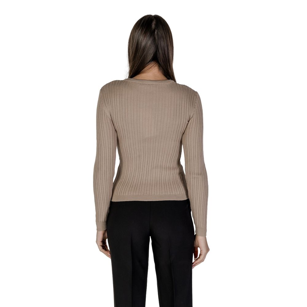 Beige Recycled Polyester Sportswear