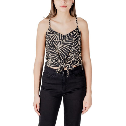 Black Viscose Tank Tops