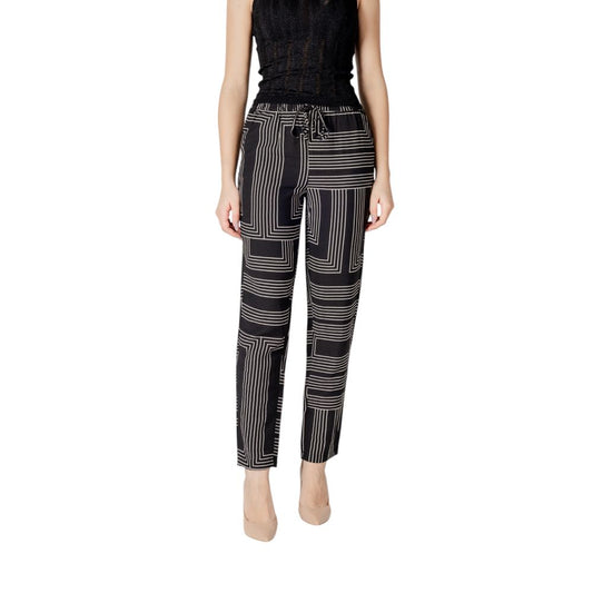 Black Viscose Pants