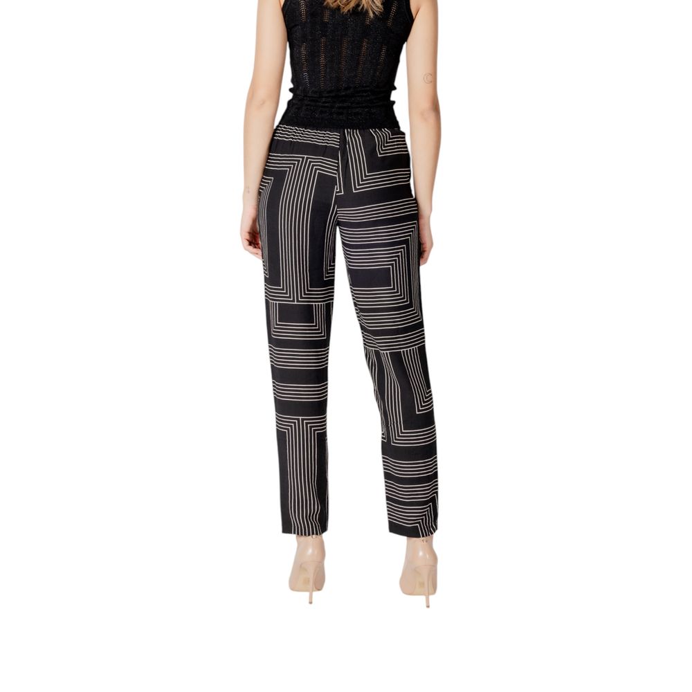 Black Viscose Pants
