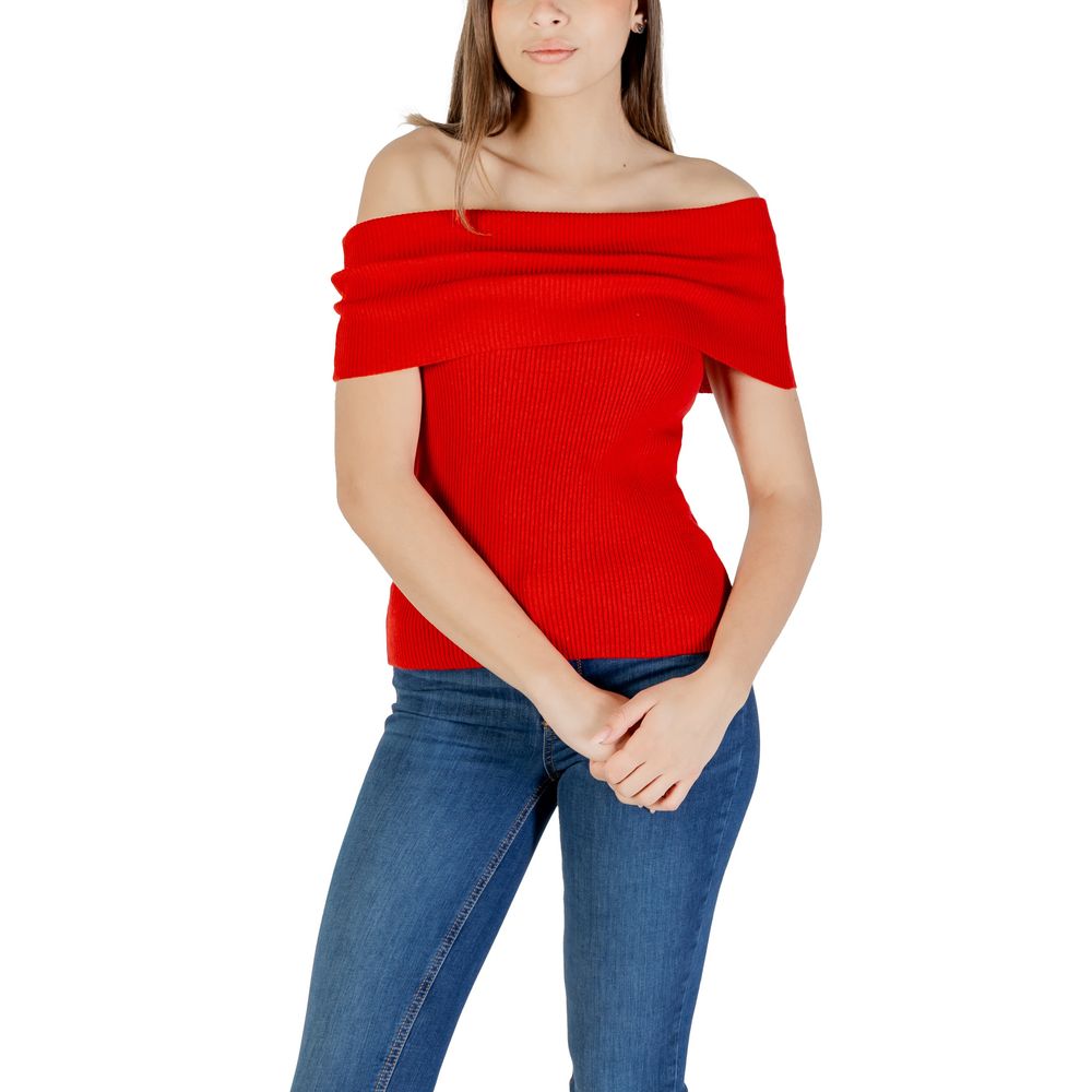 Red Polyester T-Shirt