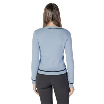Blue Viscose Sweatshirt