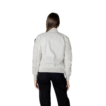 White Polyamide Jackets & Coat