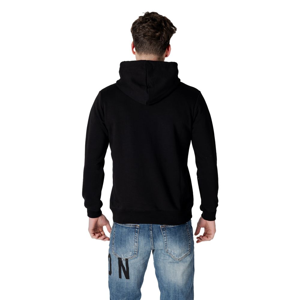 Black Cotton Hoody