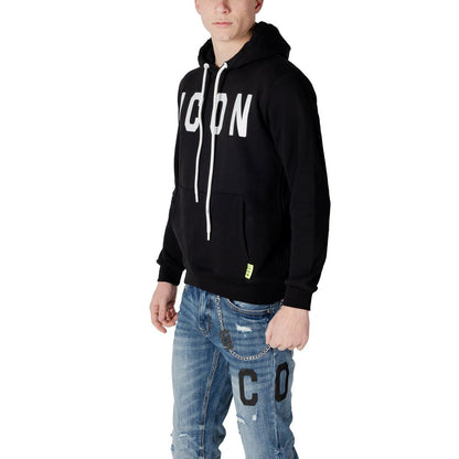 Black Cotton Hoody