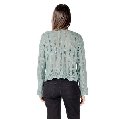 Turquoise Recycled Cotton Sweatshirt