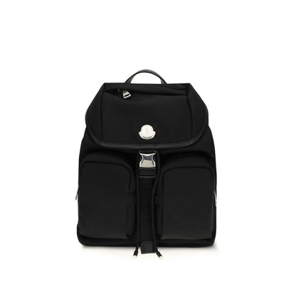 Black Nylon Backpack