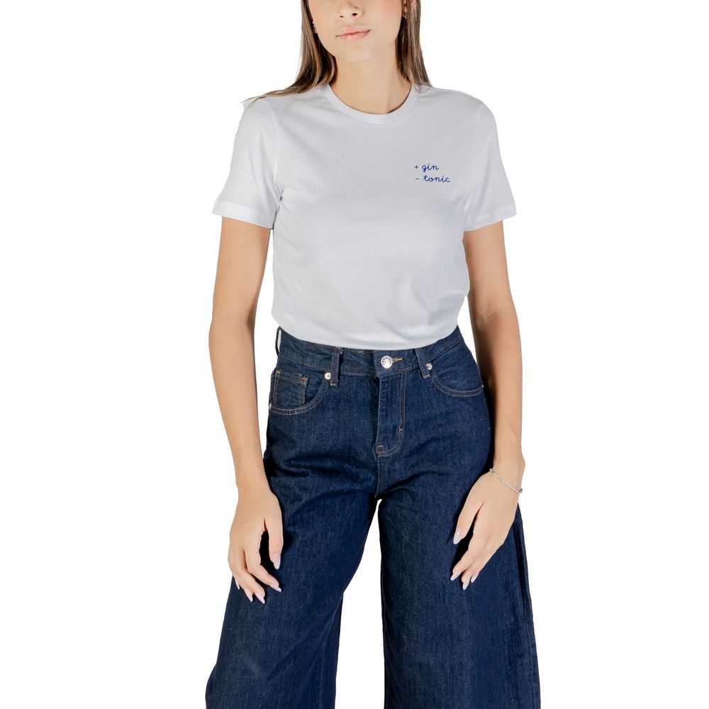 Bicolor Cotton T-Shirt