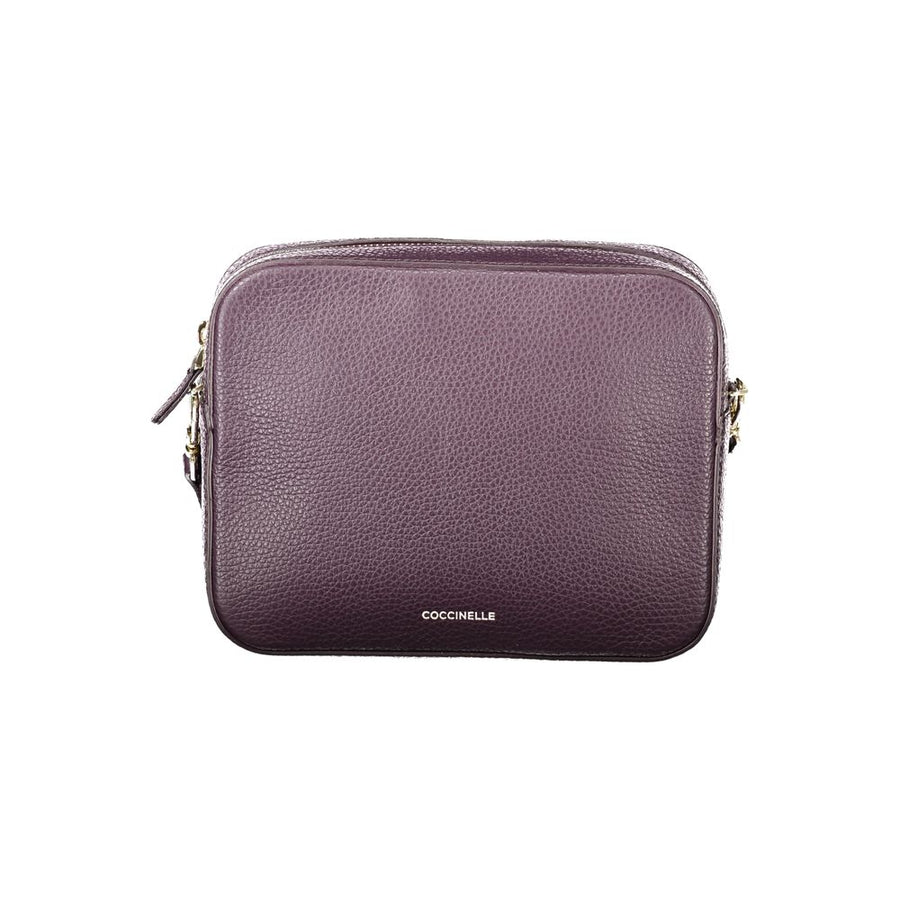 Purple Leather Women Handbag