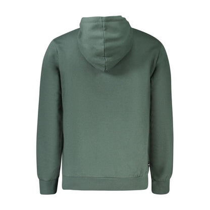 Green Cotton Men Sweater
