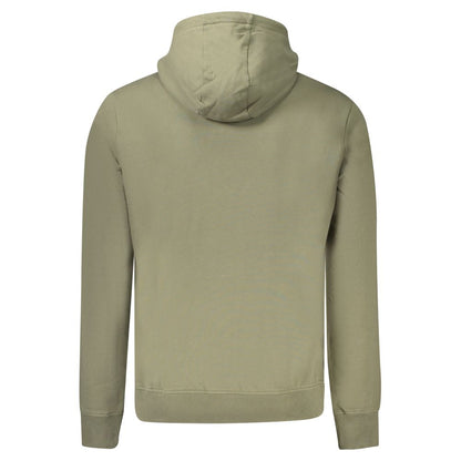 Green Cotton Men Sweater