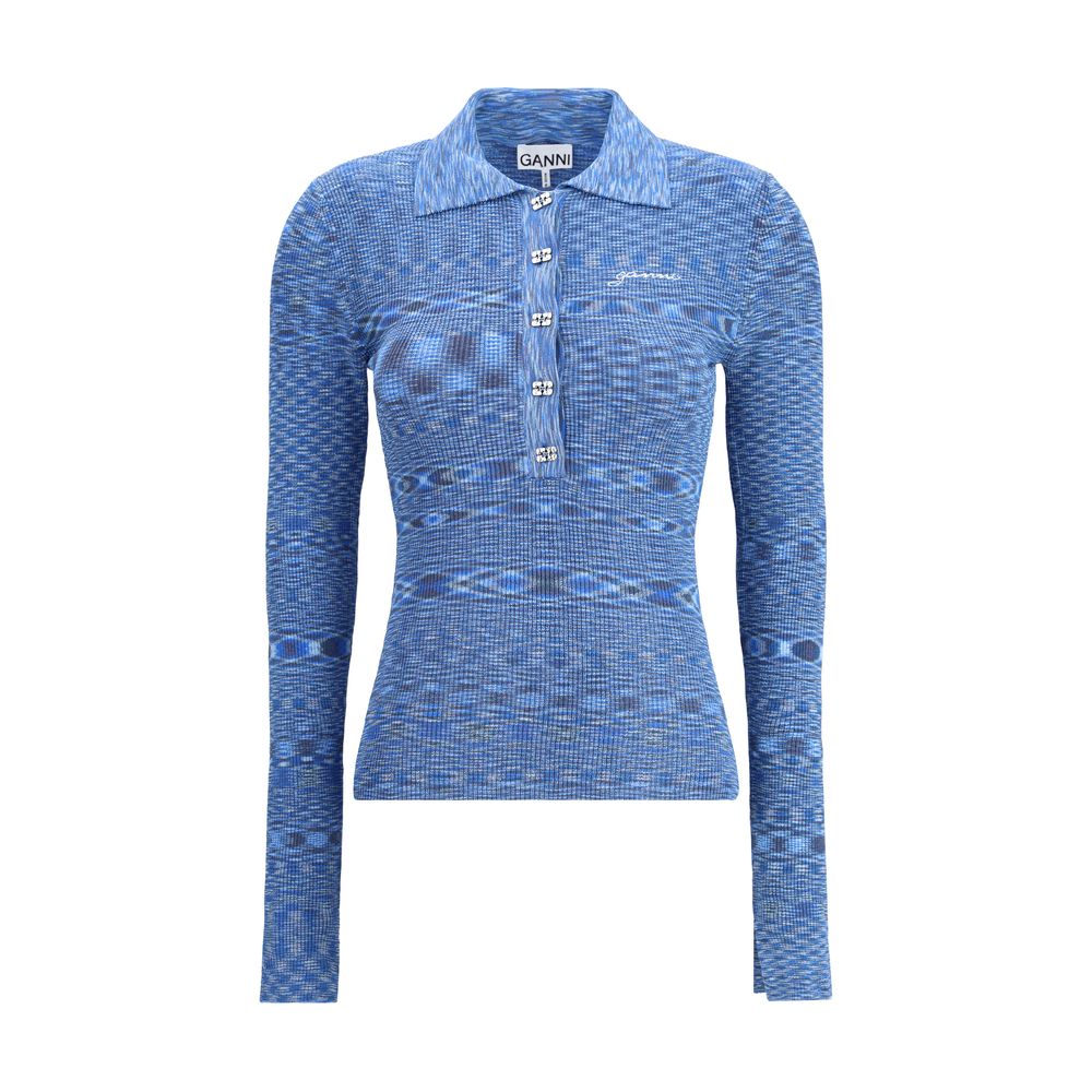 Striped polo Sweater