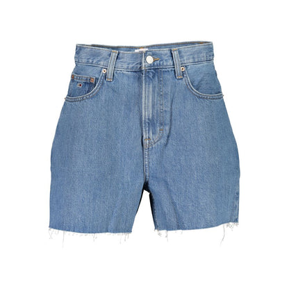 Blue Cotton Short