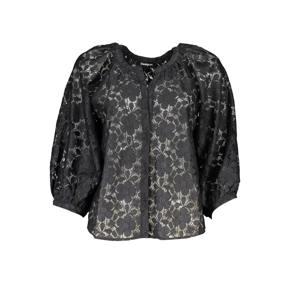 Black Polyester Shirt