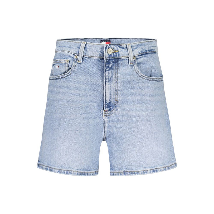 Blue Cotton Short