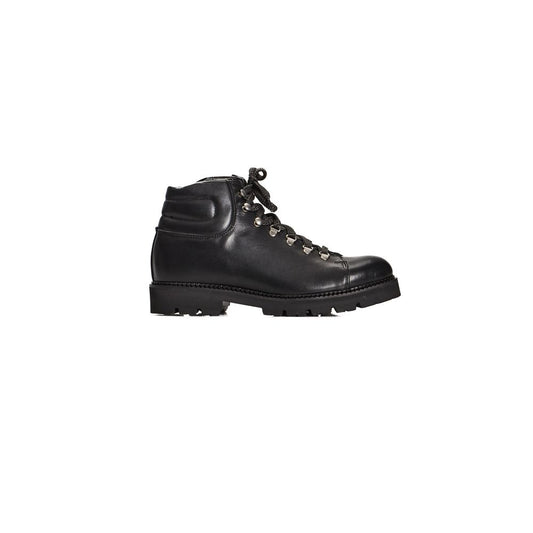 Black Calfskin Boot