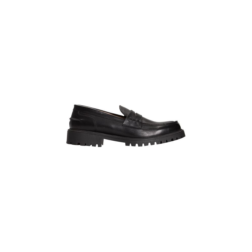 Black Calfskin Loafer