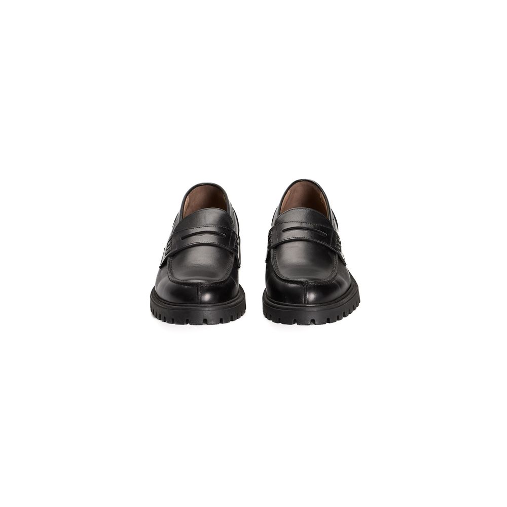 Black Calfskin Loafer