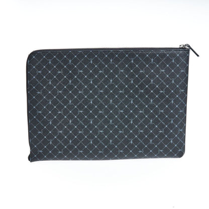 Black Leather Men Clutch