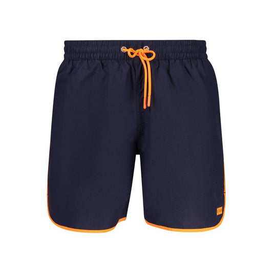 Blu Poliammide Men's Swim Boxer