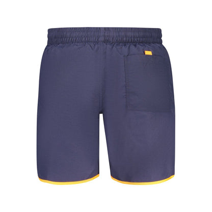 Blu Poliammide Men's Swim Boxer