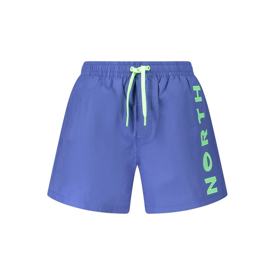 Blu Nylon Men's Swim Boxer